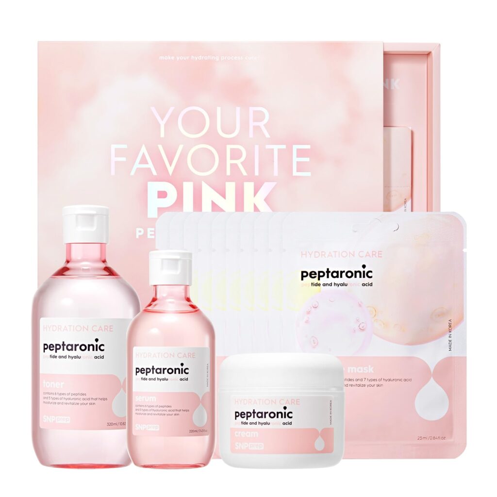 SNP PREP - Peptaronic Complete Korean Skin Care Set